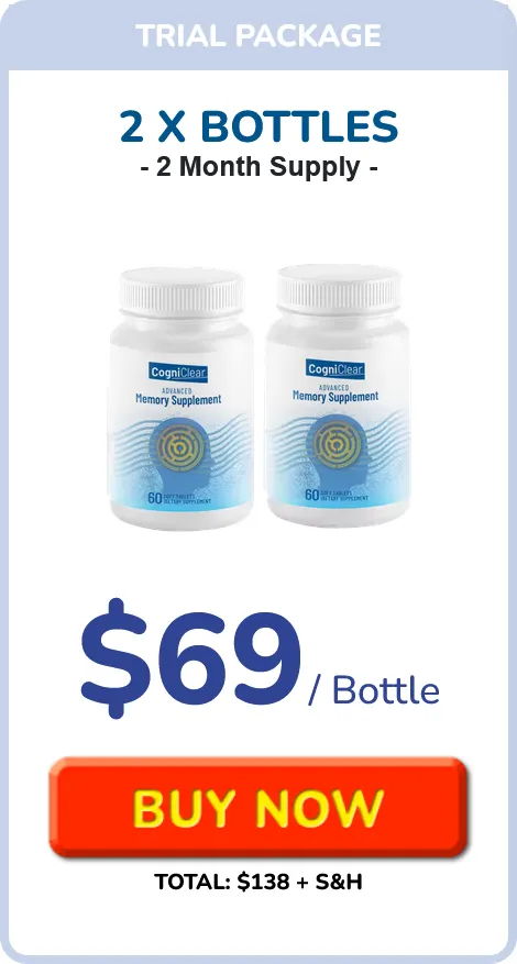 CogniClear 2 bottle price